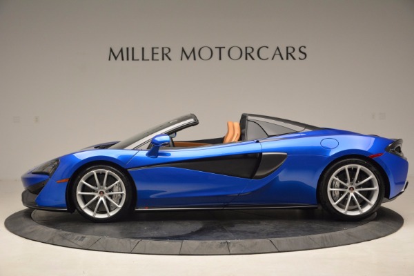 Used 2018 McLaren 570S Spider for sale Sold at Alfa Romeo of Greenwich in Greenwich CT 06830 3