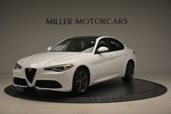 New 2017 Alfa Romeo Giulia Ti Sport Q4 for sale Sold at Alfa Romeo of Greenwich in Greenwich CT 06830 1