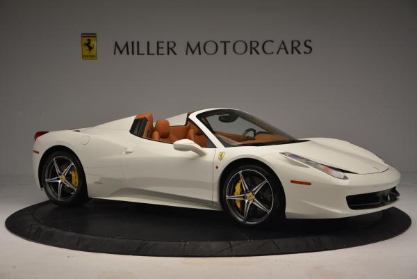 Used 2012 Ferrari 458 Spider for sale Sold at Alfa Romeo of Greenwich in Greenwich CT 06830 10