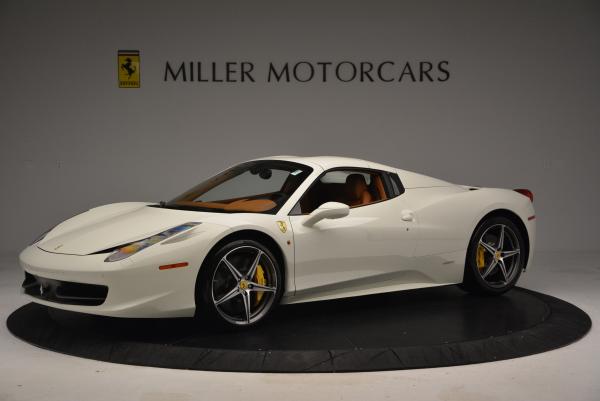 Used 2012 Ferrari 458 Spider for sale Sold at Alfa Romeo of Greenwich in Greenwich CT 06830 14