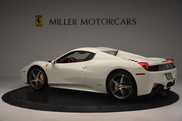 Used 2012 Ferrari 458 Spider for sale Sold at Alfa Romeo of Greenwich in Greenwich CT 06830 16