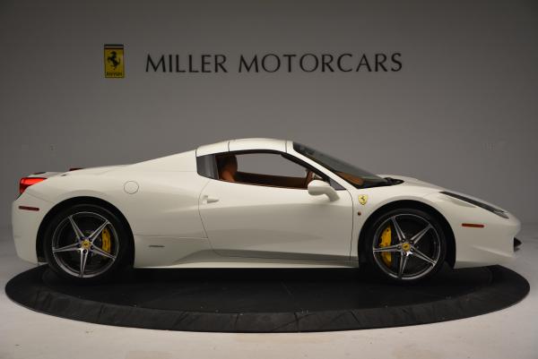 Used 2012 Ferrari 458 Spider for sale Sold at Alfa Romeo of Greenwich in Greenwich CT 06830 21