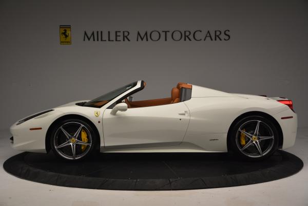 Used 2012 Ferrari 458 Spider for sale Sold at Alfa Romeo of Greenwich in Greenwich CT 06830 3