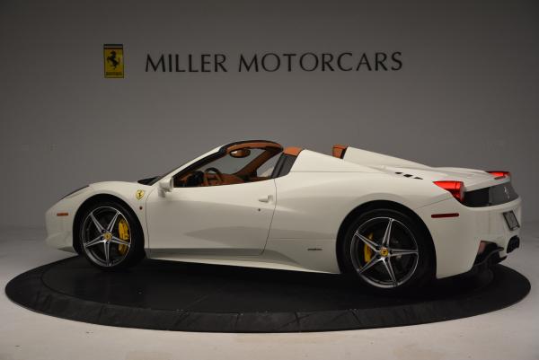 Used 2012 Ferrari 458 Spider for sale Sold at Alfa Romeo of Greenwich in Greenwich CT 06830 4