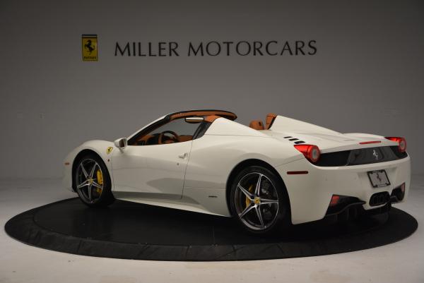 Used 2012 Ferrari 458 Spider for sale Sold at Alfa Romeo of Greenwich in Greenwich CT 06830 5