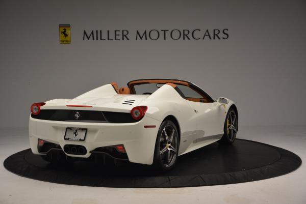 Used 2012 Ferrari 458 Spider for sale Sold at Alfa Romeo of Greenwich in Greenwich CT 06830 7