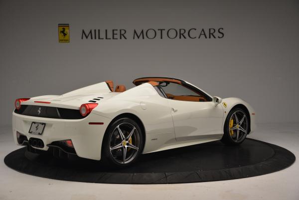 Used 2012 Ferrari 458 Spider for sale Sold at Alfa Romeo of Greenwich in Greenwich CT 06830 8