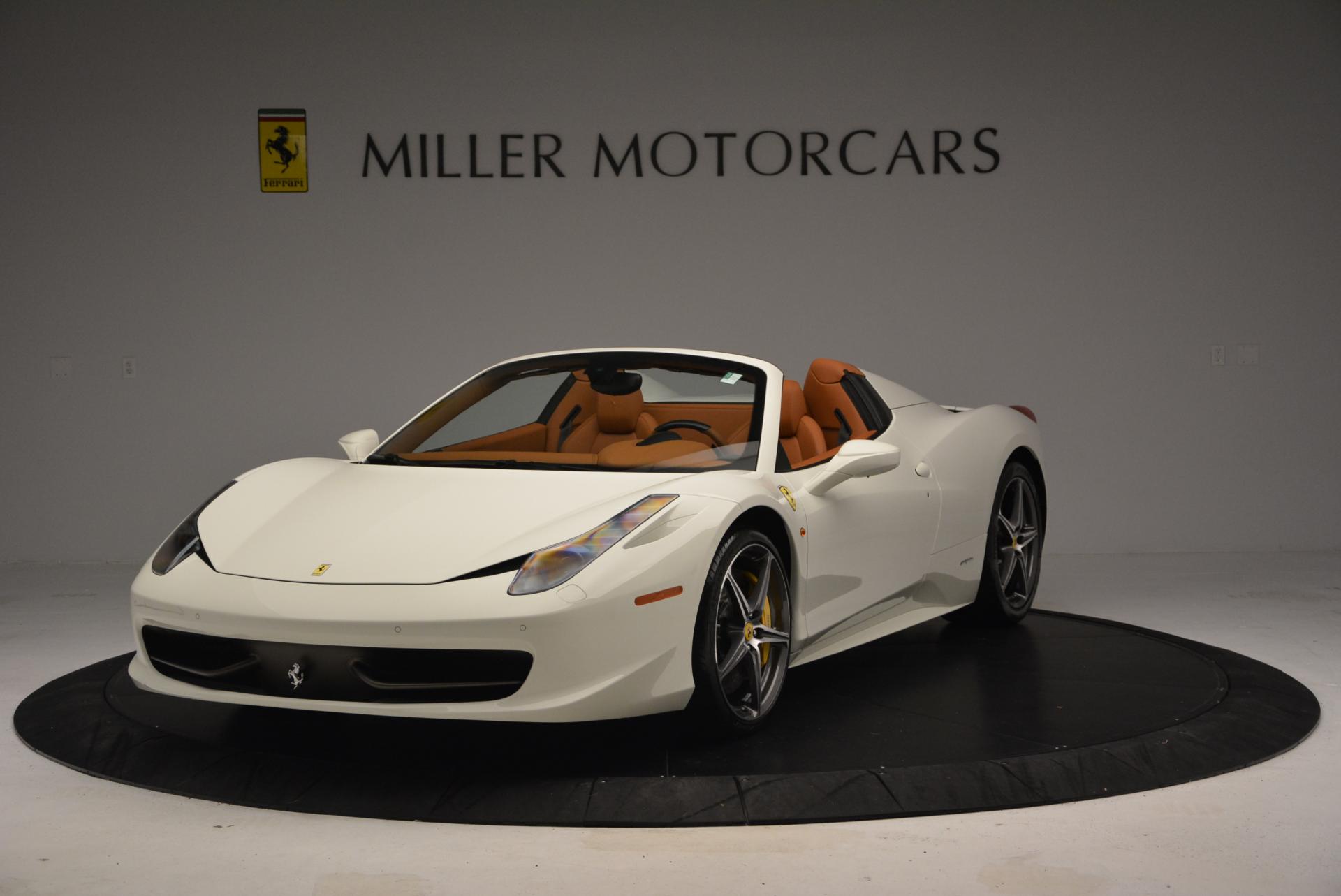 Used 2012 Ferrari 458 Spider for sale Sold at Alfa Romeo of Greenwich in Greenwich CT 06830 1