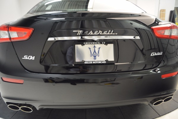 New 2017 Maserati Ghibli SQ4 S Q4 Nerissimo Edition for sale Sold at Alfa Romeo of Greenwich in Greenwich CT 06830 28