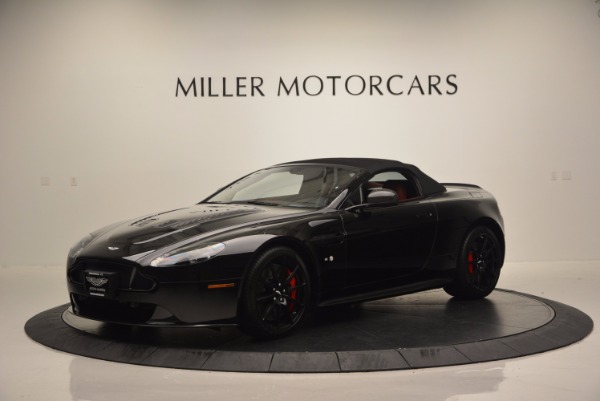 Used 2015 Aston Martin V12 Vantage S Roadster for sale Sold at Alfa Romeo of Greenwich in Greenwich CT 06830 14