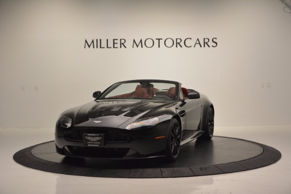 Used 2015 Aston Martin V12 Vantage S Roadster for sale Sold at Alfa Romeo of Greenwich in Greenwich CT 06830 1