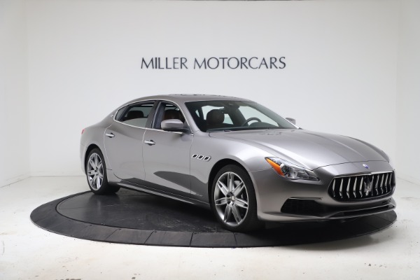 Used 2017 Maserati Quattroporte SQ4 GranLusso/ Zegna for sale Sold at Alfa Romeo of Greenwich in Greenwich CT 06830 11