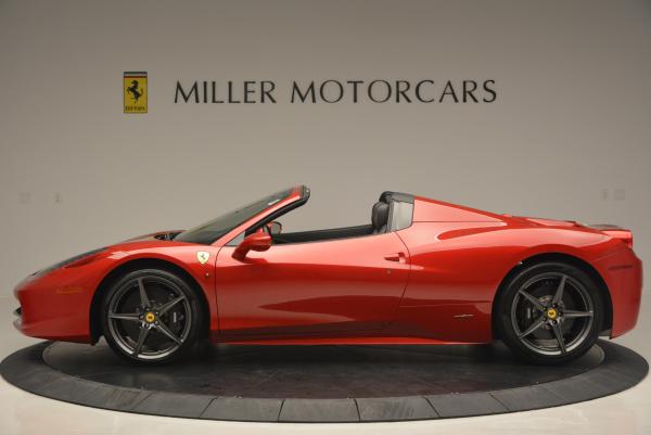 Used 2013 Ferrari 458 Spider for sale Sold at Alfa Romeo of Greenwich in Greenwich CT 06830 3