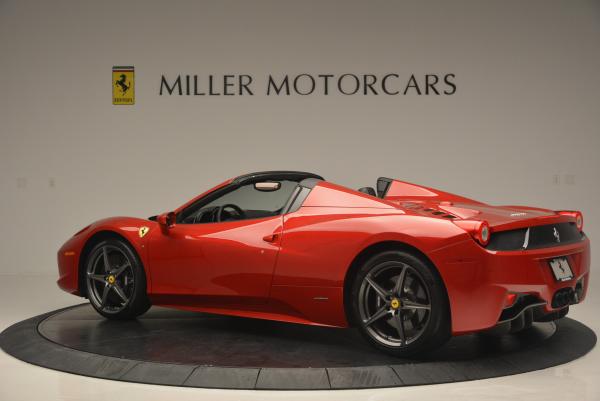 Used 2013 Ferrari 458 Spider for sale Sold at Alfa Romeo of Greenwich in Greenwich CT 06830 4