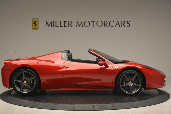 Used 2013 Ferrari 458 Spider for sale Sold at Alfa Romeo of Greenwich in Greenwich CT 06830 9