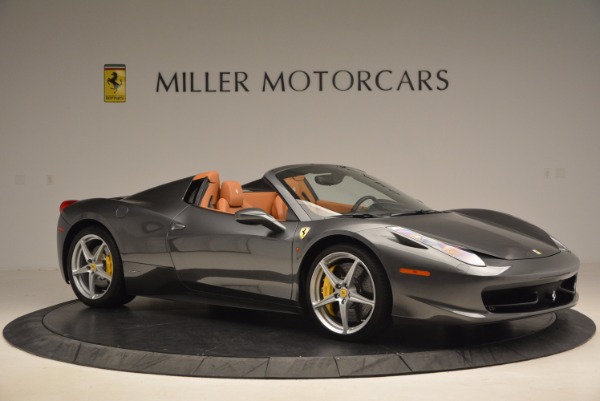 Used 2015 Ferrari 458 Spider for sale Sold at Alfa Romeo of Greenwich in Greenwich CT 06830 10