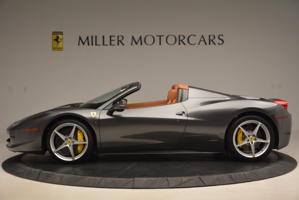 Used 2015 Ferrari 458 Spider for sale Sold at Alfa Romeo of Greenwich in Greenwich CT 06830 3