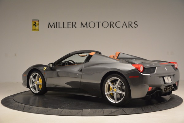 Used 2015 Ferrari 458 Spider for sale Sold at Alfa Romeo of Greenwich in Greenwich CT 06830 4