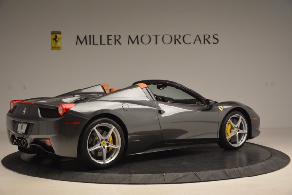 Used 2015 Ferrari 458 Spider for sale Sold at Alfa Romeo of Greenwich in Greenwich CT 06830 8