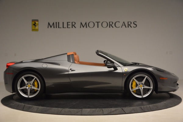 Used 2015 Ferrari 458 Spider for sale Sold at Alfa Romeo of Greenwich in Greenwich CT 06830 9