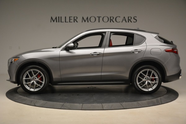 New 2018 Alfa Romeo Stelvio Ti Sport Q4 for sale Sold at Alfa Romeo of Greenwich in Greenwich CT 06830 3