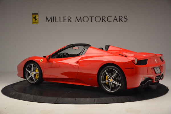 Used 2014 Ferrari 458 Spider for sale Sold at Alfa Romeo of Greenwich in Greenwich CT 06830 4