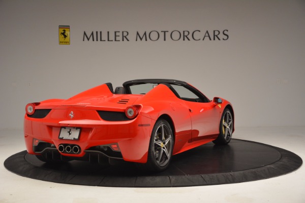 Used 2014 Ferrari 458 Spider for sale Sold at Alfa Romeo of Greenwich in Greenwich CT 06830 7