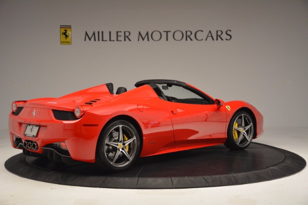 Used 2014 Ferrari 458 Spider for sale Sold at Alfa Romeo of Greenwich in Greenwich CT 06830 8