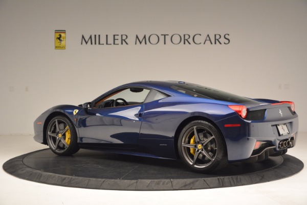 Used 2013 Ferrari 458 Italia for sale Sold at Alfa Romeo of Greenwich in Greenwich CT 06830 4