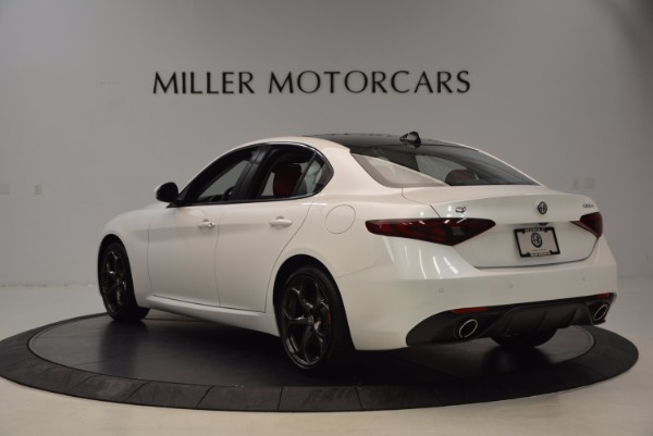 New 2017 Alfa Romeo Giulia Ti Q4 for sale Sold at Alfa Romeo of Greenwich in Greenwich CT 06830 5