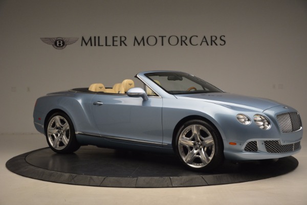 Used 2012 Bentley Continental GTC W12 for sale Sold at Alfa Romeo of Greenwich in Greenwich CT 06830 10