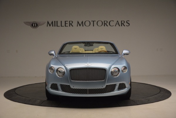 Used 2012 Bentley Continental GTC W12 for sale Sold at Alfa Romeo of Greenwich in Greenwich CT 06830 12