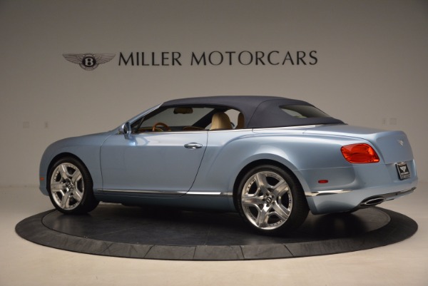 Used 2012 Bentley Continental GTC W12 for sale Sold at Alfa Romeo of Greenwich in Greenwich CT 06830 16