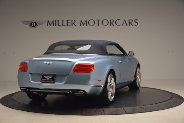 Used 2012 Bentley Continental GTC W12 for sale Sold at Alfa Romeo of Greenwich in Greenwich CT 06830 19