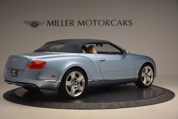 Used 2012 Bentley Continental GTC W12 for sale Sold at Alfa Romeo of Greenwich in Greenwich CT 06830 20