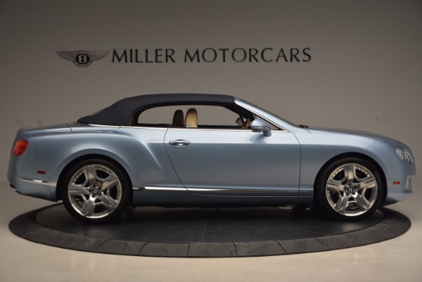 Used 2012 Bentley Continental GTC W12 for sale Sold at Alfa Romeo of Greenwich in Greenwich CT 06830 21