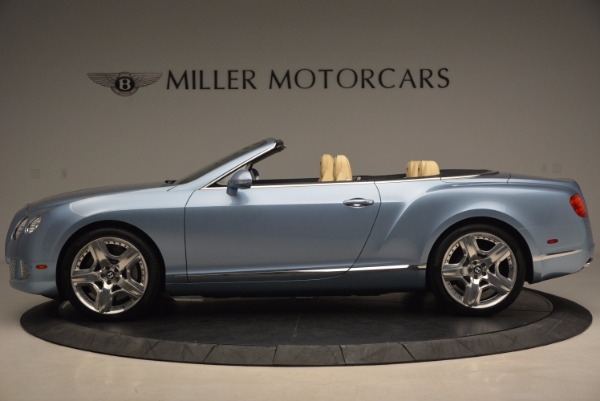 Used 2012 Bentley Continental GTC W12 for sale Sold at Alfa Romeo of Greenwich in Greenwich CT 06830 3