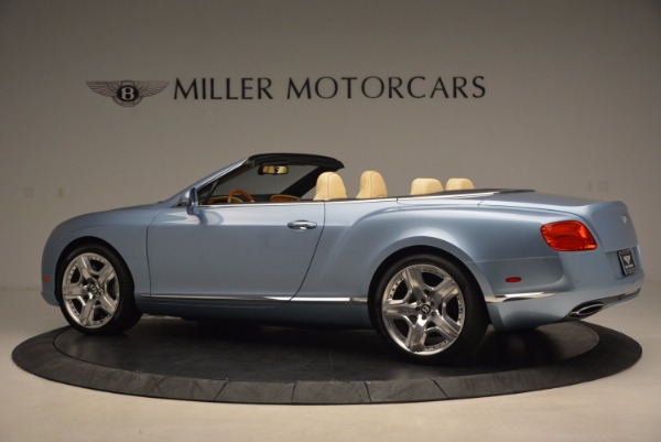 Used 2012 Bentley Continental GTC W12 for sale Sold at Alfa Romeo of Greenwich in Greenwich CT 06830 4