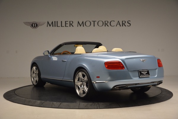 Used 2012 Bentley Continental GTC W12 for sale Sold at Alfa Romeo of Greenwich in Greenwich CT 06830 5