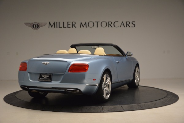 Used 2012 Bentley Continental GTC W12 for sale Sold at Alfa Romeo of Greenwich in Greenwich CT 06830 7