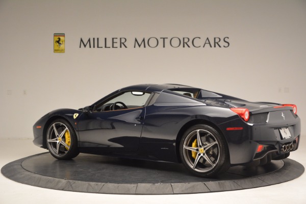 Used 2015 Ferrari 458 Spider for sale Sold at Alfa Romeo of Greenwich in Greenwich CT 06830 14