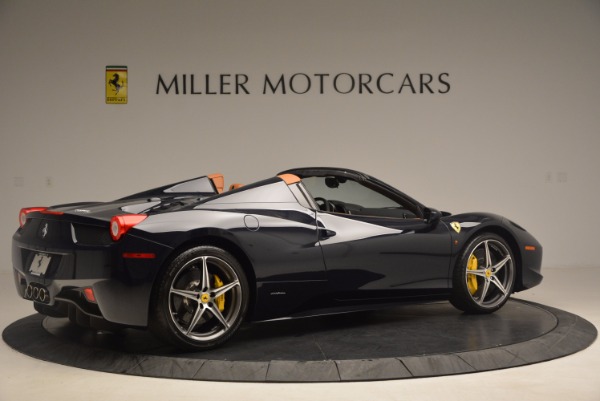 Used 2015 Ferrari 458 Spider for sale Sold at Alfa Romeo of Greenwich in Greenwich CT 06830 8