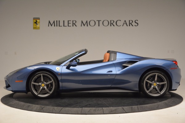 Used 2017 Ferrari 488 Spider for sale Sold at Alfa Romeo of Greenwich in Greenwich CT 06830 3