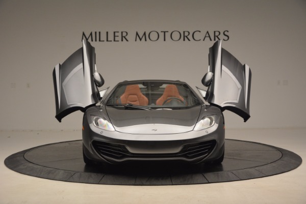 Used 2014 McLaren MP4-12C SPIDER Convertible for sale Sold at Alfa Romeo of Greenwich in Greenwich CT 06830 13