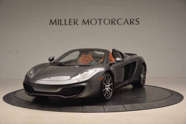 Used 2014 McLaren MP4-12C SPIDER Convertible for sale Sold at Alfa Romeo of Greenwich in Greenwich CT 06830 2