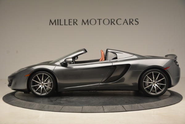 Used 2014 McLaren MP4-12C SPIDER Convertible for sale Sold at Alfa Romeo of Greenwich in Greenwich CT 06830 3