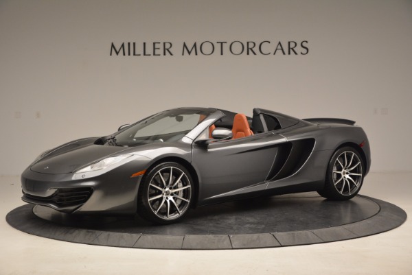 Used 2014 McLaren MP4-12C SPIDER Convertible for sale Sold at Alfa Romeo of Greenwich in Greenwich CT 06830 1