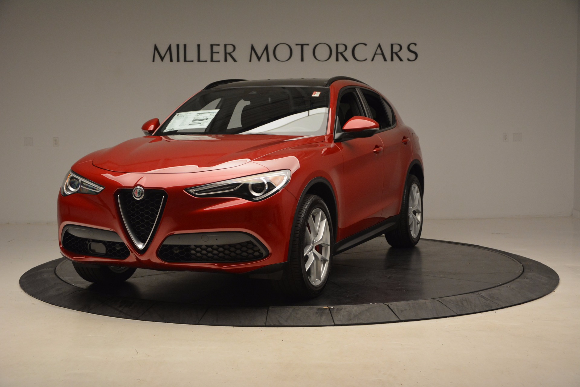 New 2018 Alfa Romeo Stelvio Ti Sport Q4 for sale Sold at Alfa Romeo of Greenwich in Greenwich CT 06830 1