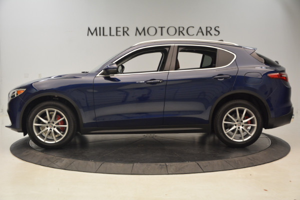 New 2018 Alfa Romeo Stelvio Ti Q4 for sale Sold at Alfa Romeo of Greenwich in Greenwich CT 06830 3