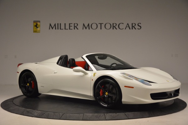 Used 2015 Ferrari 458 Spider for sale Sold at Alfa Romeo of Greenwich in Greenwich CT 06830 10